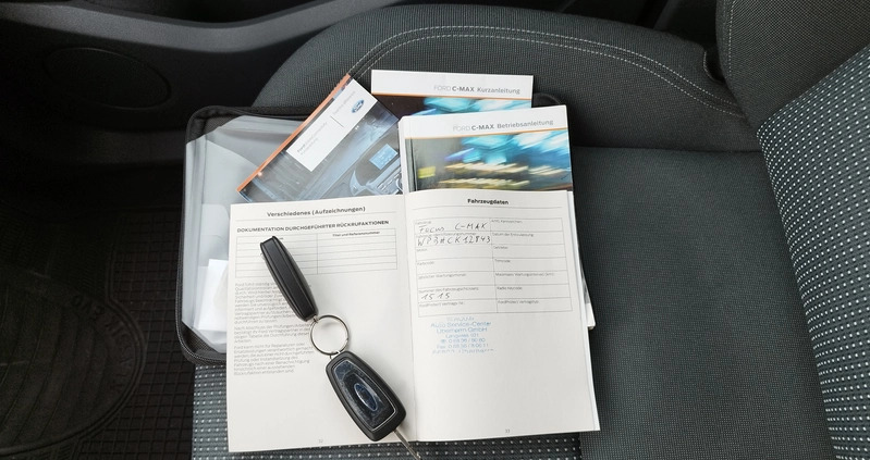 Ford C-MAX cena 30900 przebieg: 164000, rok produkcji 2012 z Pionki małe 667